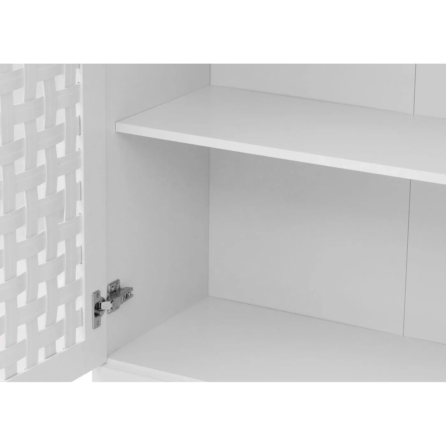 MCW Schrank N87 3D-Flecht-Design Soft-Close 138x80x36cm Weiß_8
