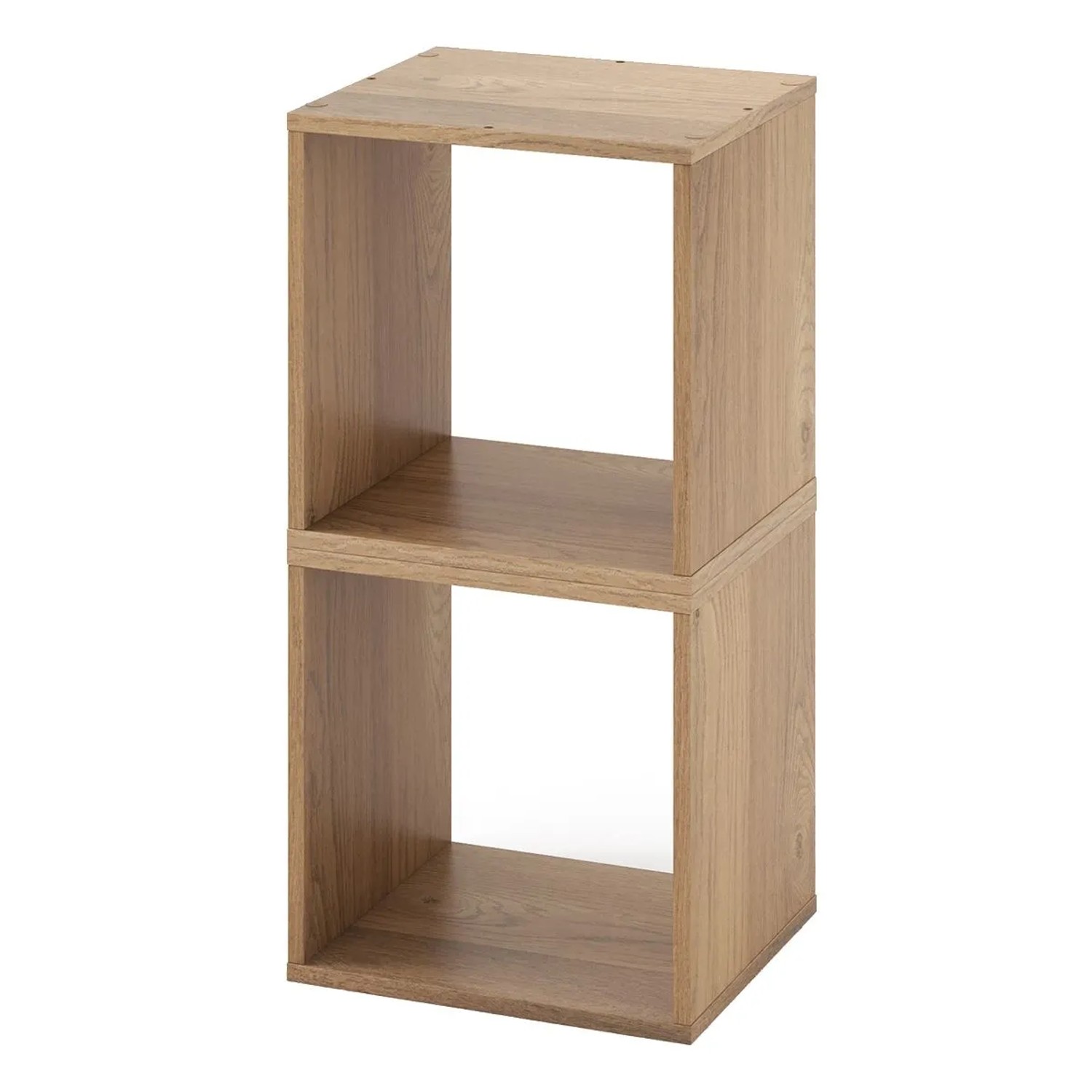 Costway 2er Set Würfelregalen Bücherregal Eiche günstig online kaufen