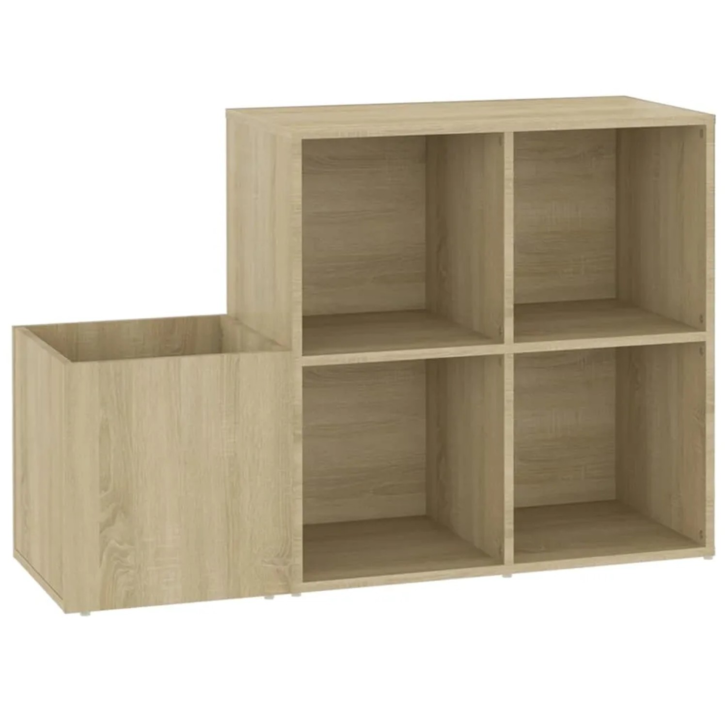vidaXL Flur-Schuhschrank Sonoma Eiche 105x35,5x70 cm Holzwerkstoff 808254