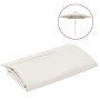 vidaXL Ersatzbezug für Sonnenschirm Sandweiß 300 cm 313795_3