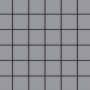 Hochglanz Mosaikfliese aus Edelstahl, grau. Ideal für Küche & Bad.