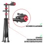 KARAT Fahrrad Montageständer Lois, höhenverstellbar, bis 30 kg Tragkraft, mit stabiler Klemme.