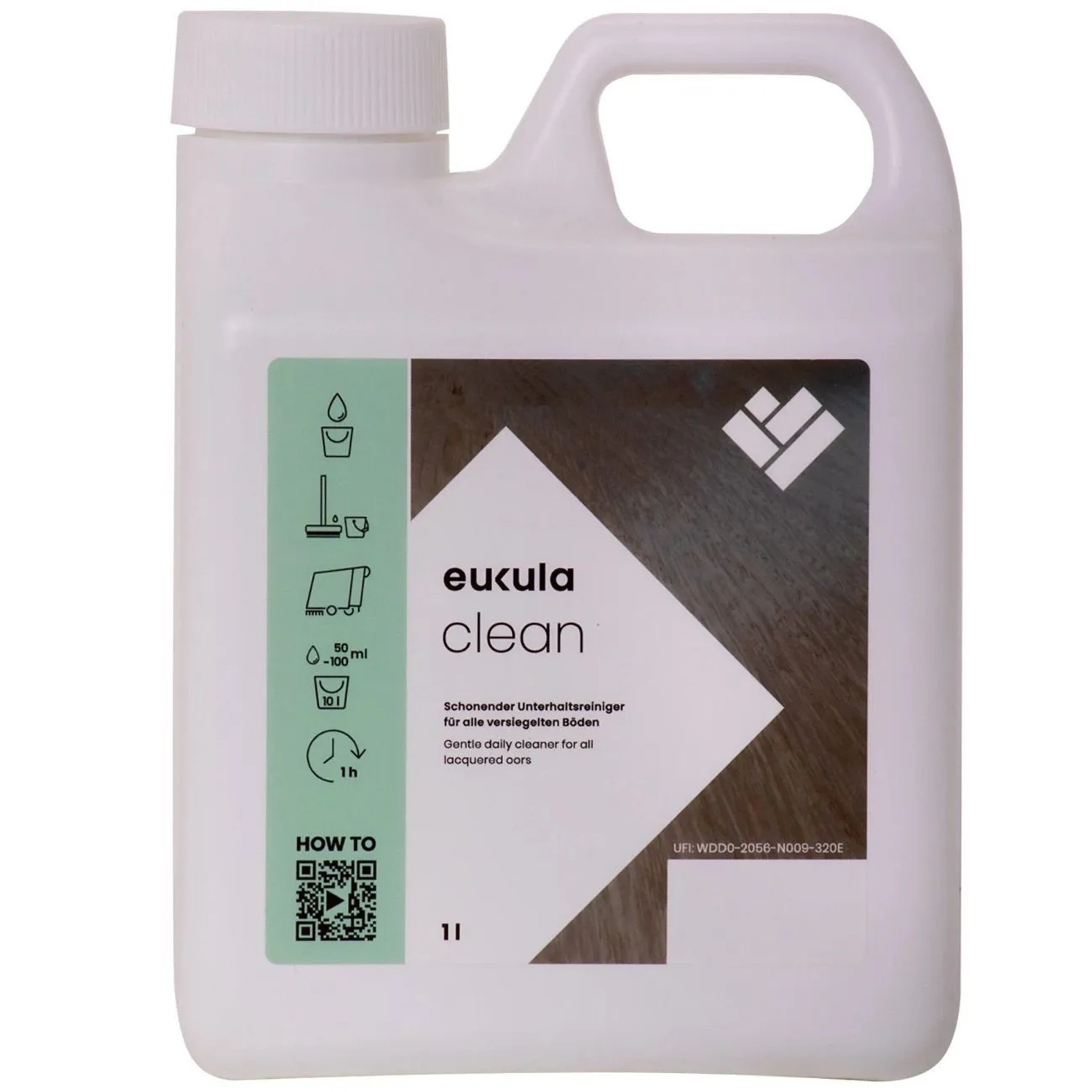 Eukula Clean Reinigungskonzentrat 1 Liter Kunststoff Weiß