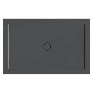 Rechteckige Bette Duschwanne Extraflach Stage, 140x90 cm, Raven.