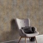 Erismann Vliestapete Elle Decoration 4 Shiny Concrete Taupe Hell mit Schwammoptik.