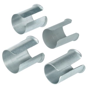 Fahrrad Distanzhülsen 4er Set aus Metall in verschiedenen Größen für Reparatur & Ersatz.