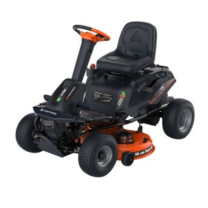 Yard Force Akku-Aufsitzmäher ProRider E559, Rasentraktor mit 56 V Akku und 96 cm Schnittbreite.