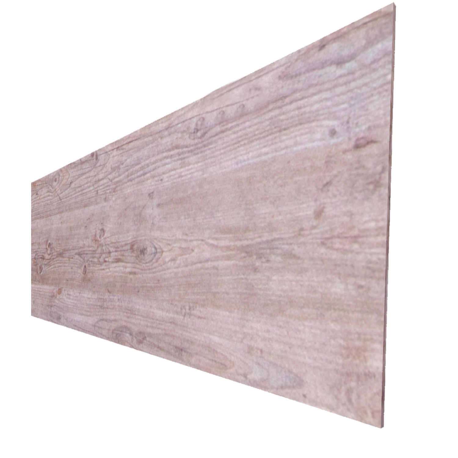 GroJaPremo Einzelprofil Holzoptik 45 cm x 180 cm x 0,8 cm