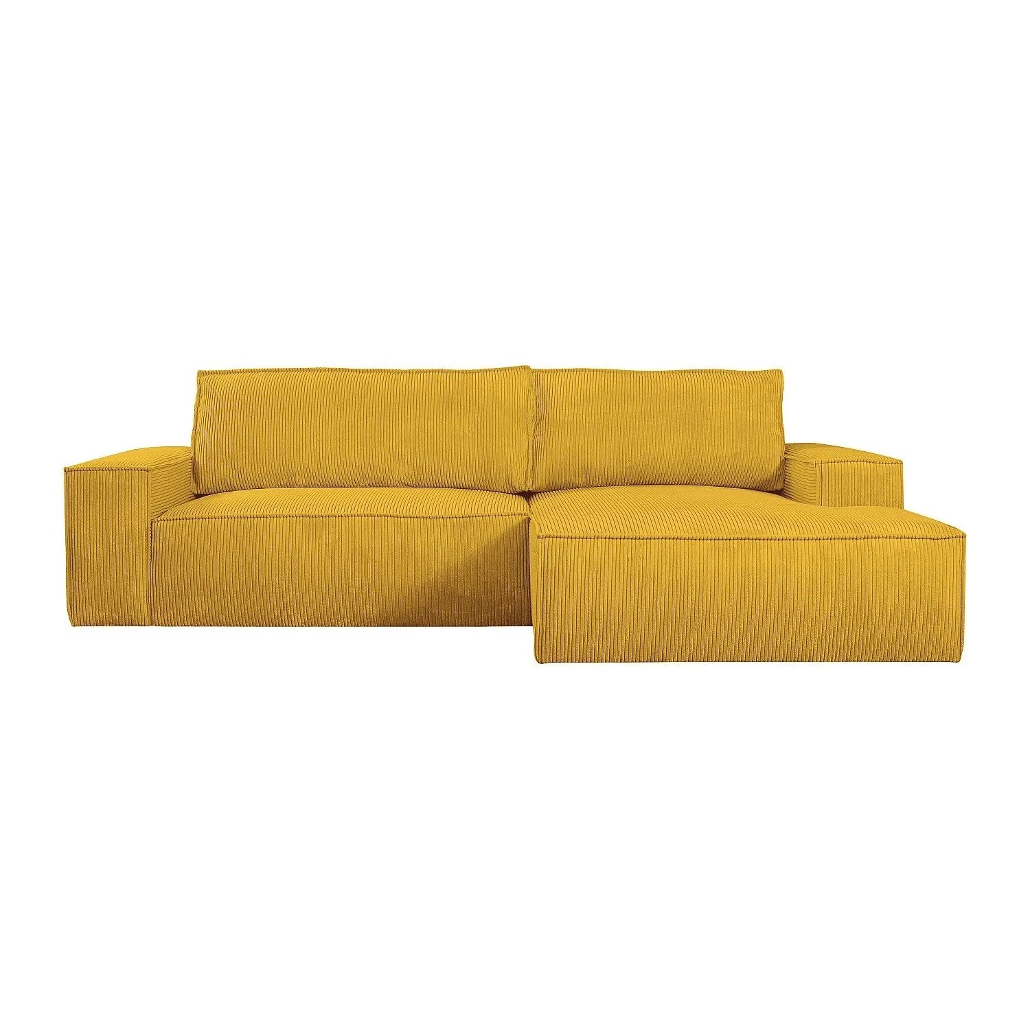 Vente-unique Schlafsofa Amelia Gelb 267 cm
