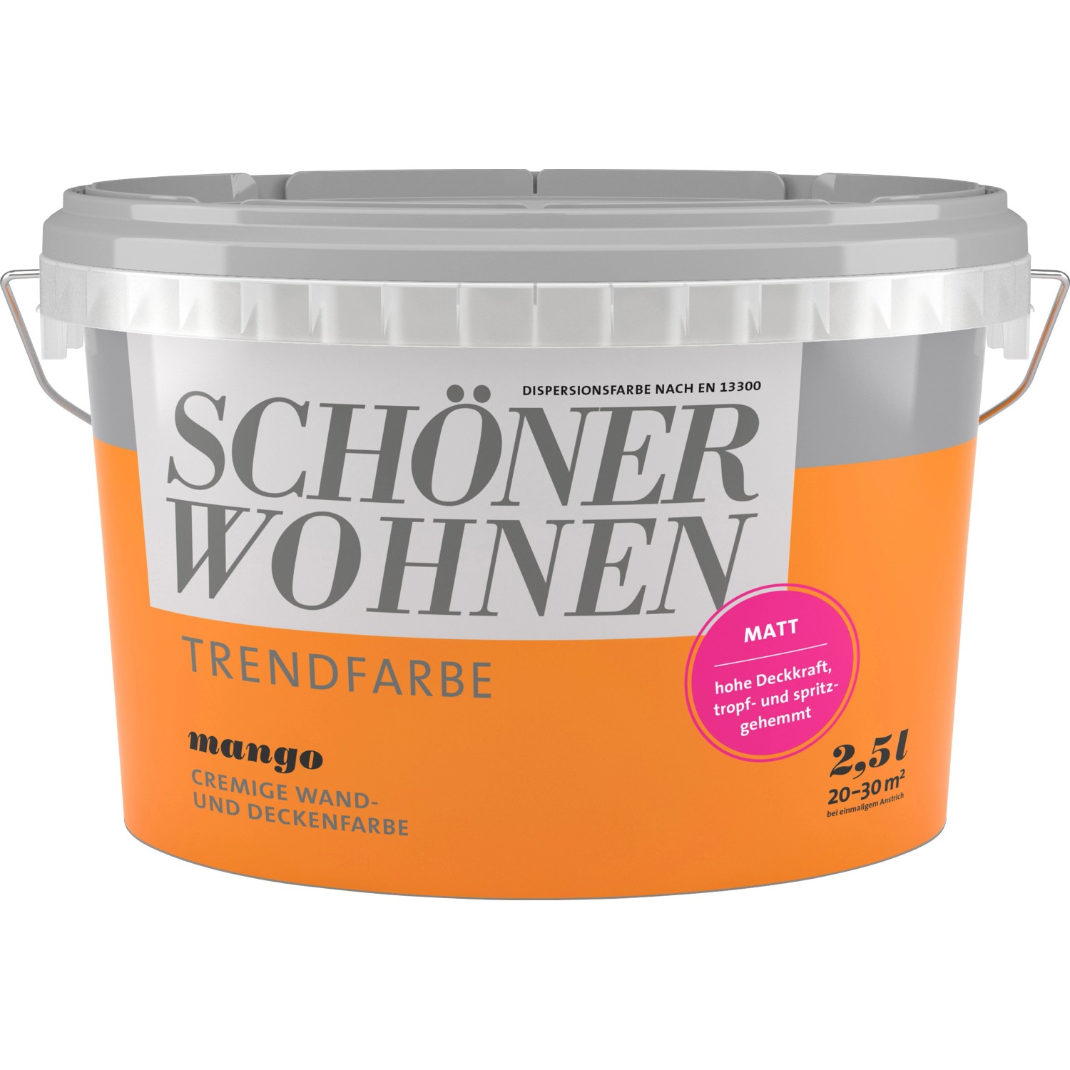 Schöner Wohnen Trendfarbe Mango matt 2,5 l