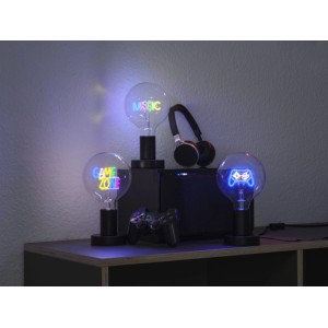 Osram LED-Tischleuchte 1906 Letter Table Game Zone Schwarz E27