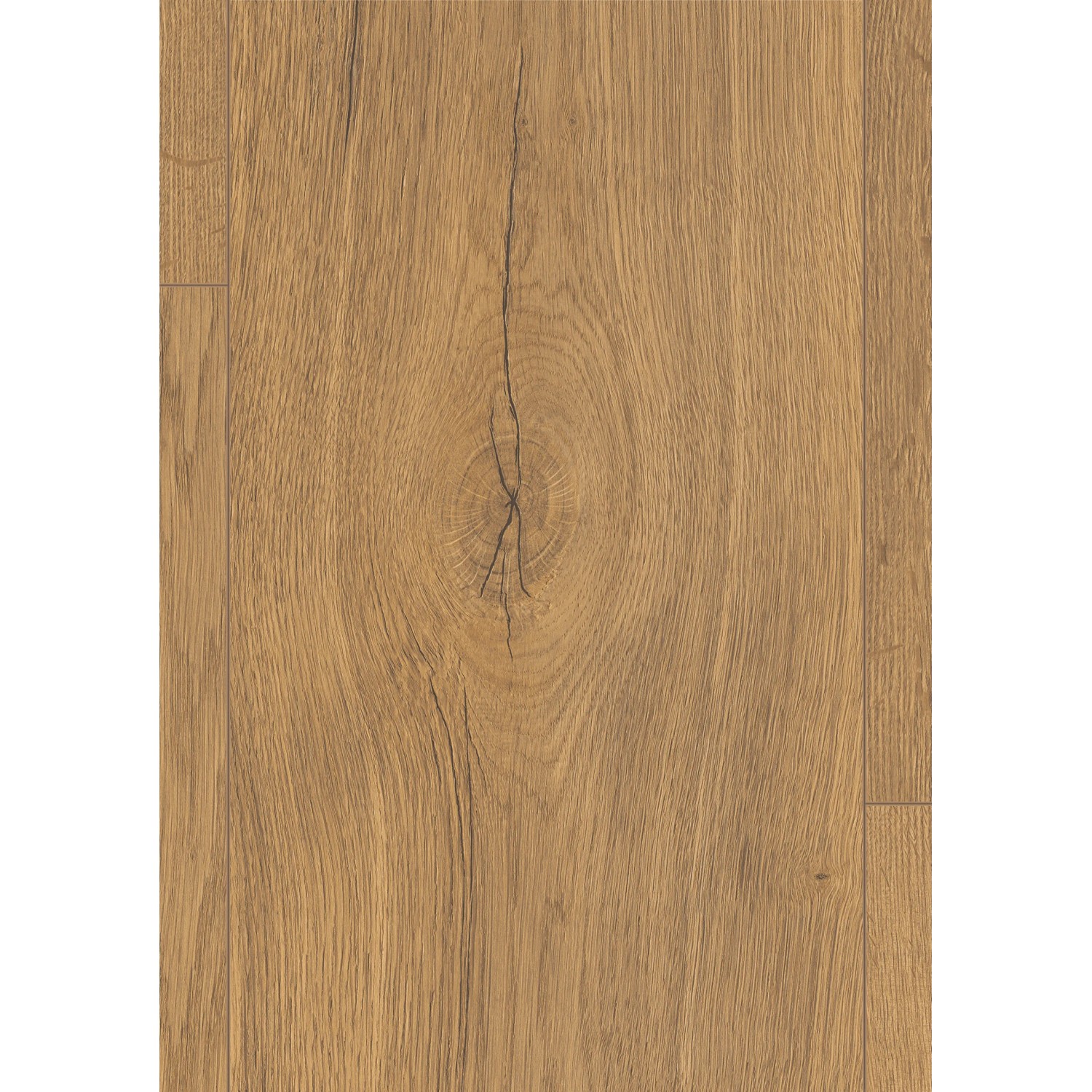 Egger NatureSense Aqua Laminat, 8 mm, wasserfest, braune Holzoptik mit Ast.