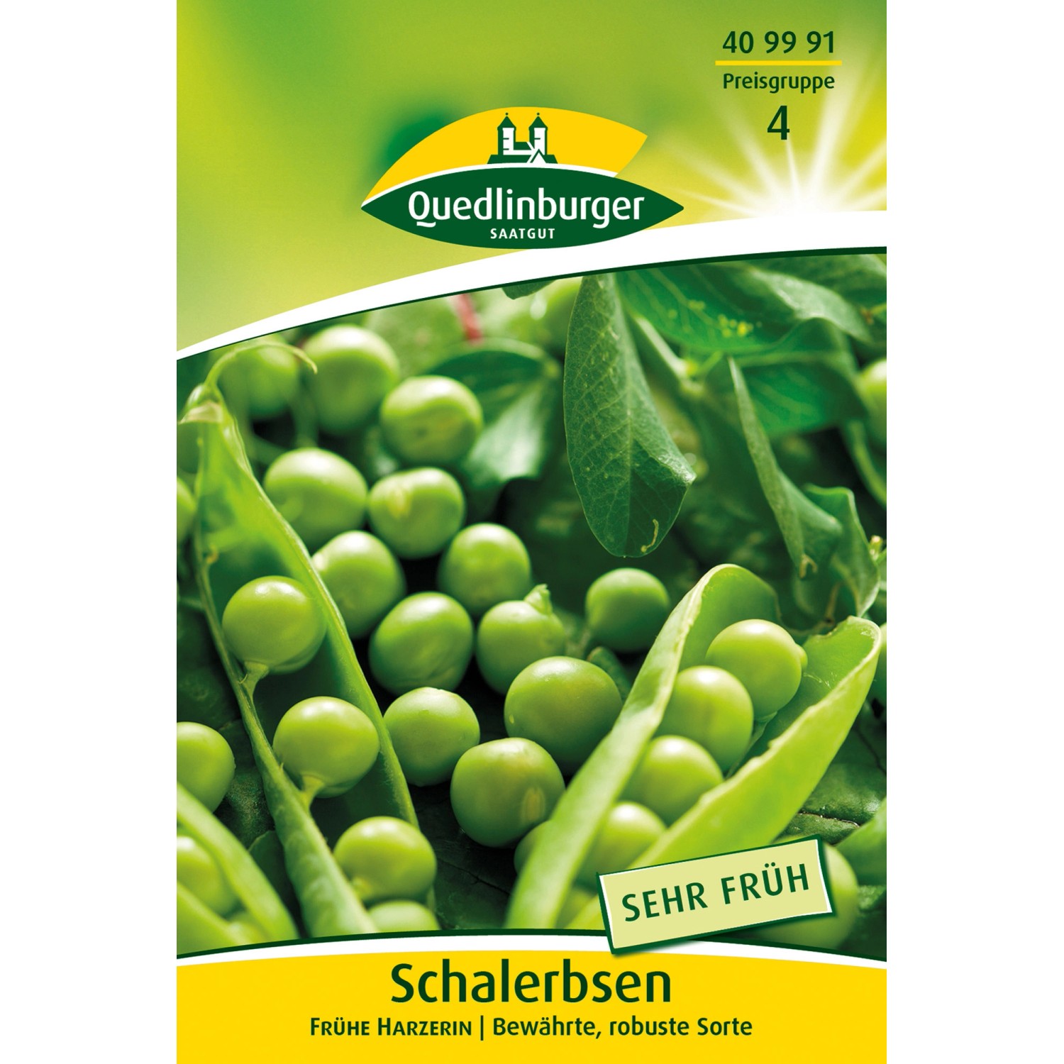 Quedlinburger Schalerbsen ''Frühe Harzerin'' günstig online kaufen