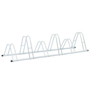 vidaXL Fahrradständer für 6 Fahrräder Freistehend Verzinkter Stahl 4005567