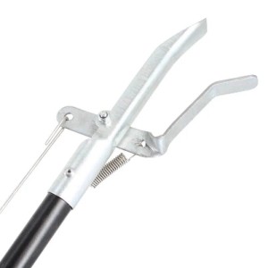 Stabile Galaflor Greifzange aus Metall für Müll und Papier. Kräftiger Greifmechanismus zum Aufsammeln von Abfall.
