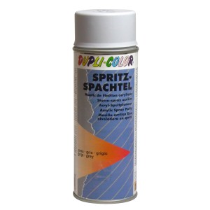 Dupli-Color Spritzspachtel Lackspray 400ml für Lackreparaturen und Karosseriearbeiten.