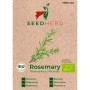 Seedhero BIO Rosmarin Samenpackung mit Rosmarinzweig Illustration.