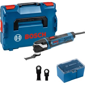 Bosch Professional GOP 40-30 Multicutter im Set mit Zubehör und L-Boxx.