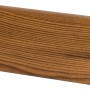 Sockelleiste Pinie Mokka, 60mm hoch, zur einfachen Wandmontage & Kabelverlegung.