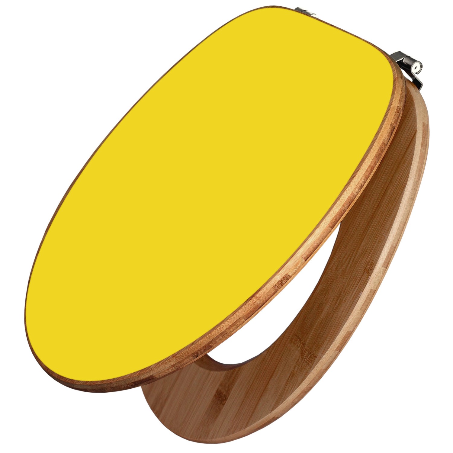 Banjado Design WC Sitz Bambus Toilettendeckel Toilettensitz Bambus Holz Klo günstig online kaufen