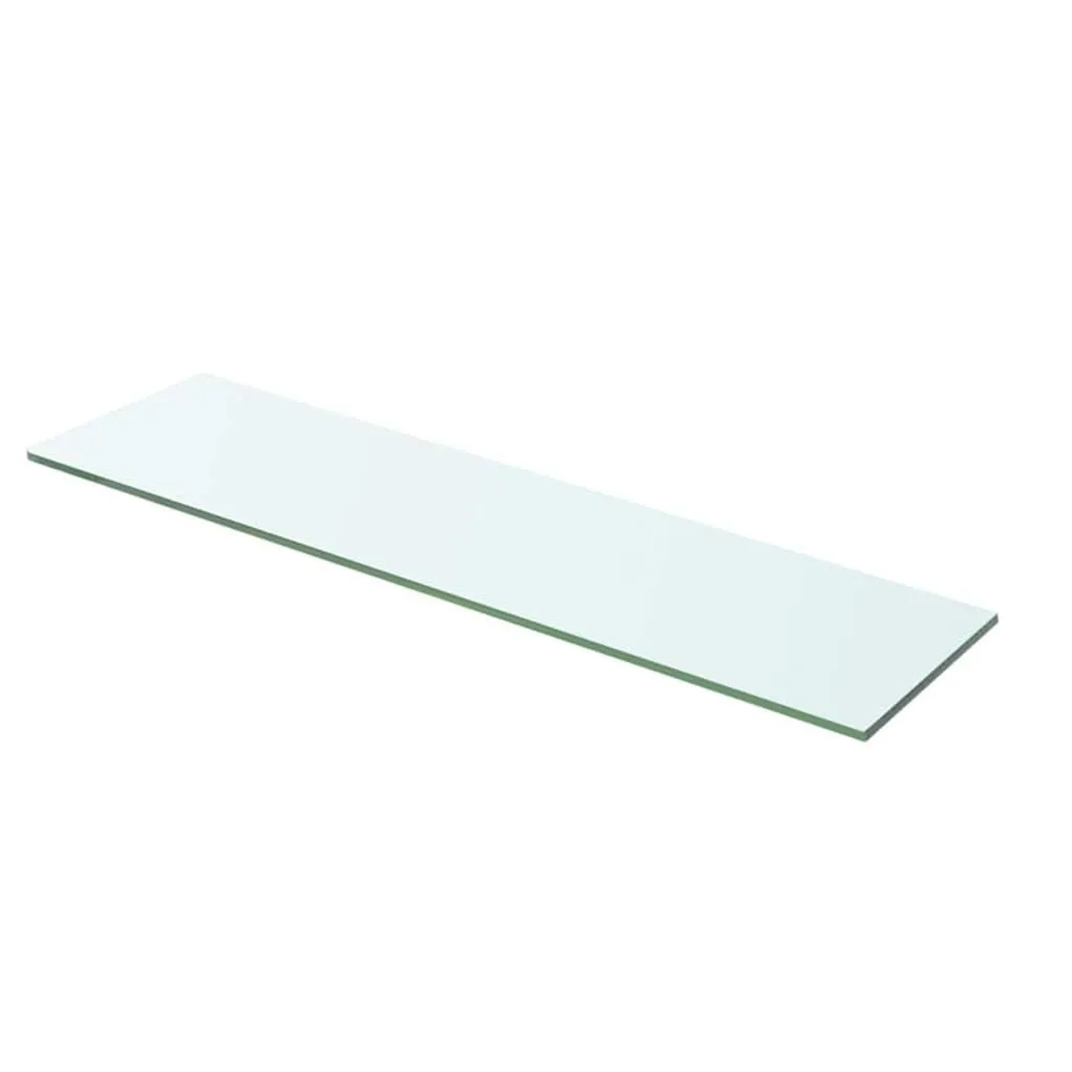 vidaXL Regalboden Glas Transparent 60x12 cm 243822
