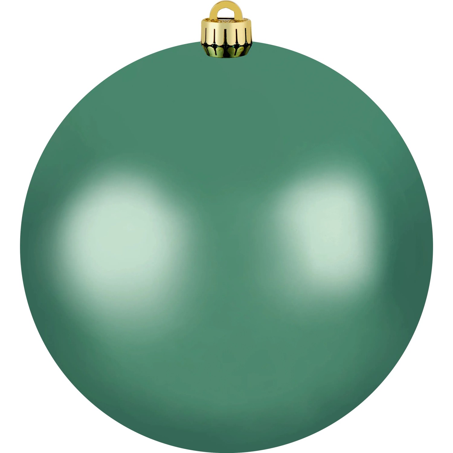 Große Weihnachtskugel 20 cm Grün Matt kaufen bei OBI
