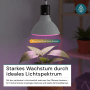 LUXULA LED Pflanzenlampe E27 18W Vollspektrum Grow Light Zimmerpflanzen Licht 1200K Warmweiß_3