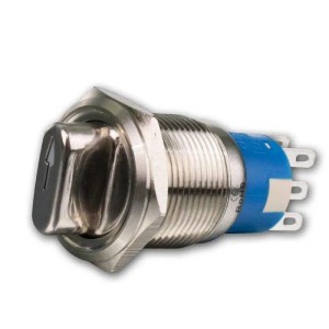 Sintron Drehschalter 2-polig 250V- 3A Ø19mm IP50