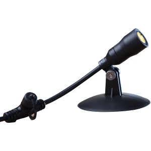 Heissner SMART LIGHT LED-Spot, 1 Watt, warmweiß für Teich, Pool und Garten.