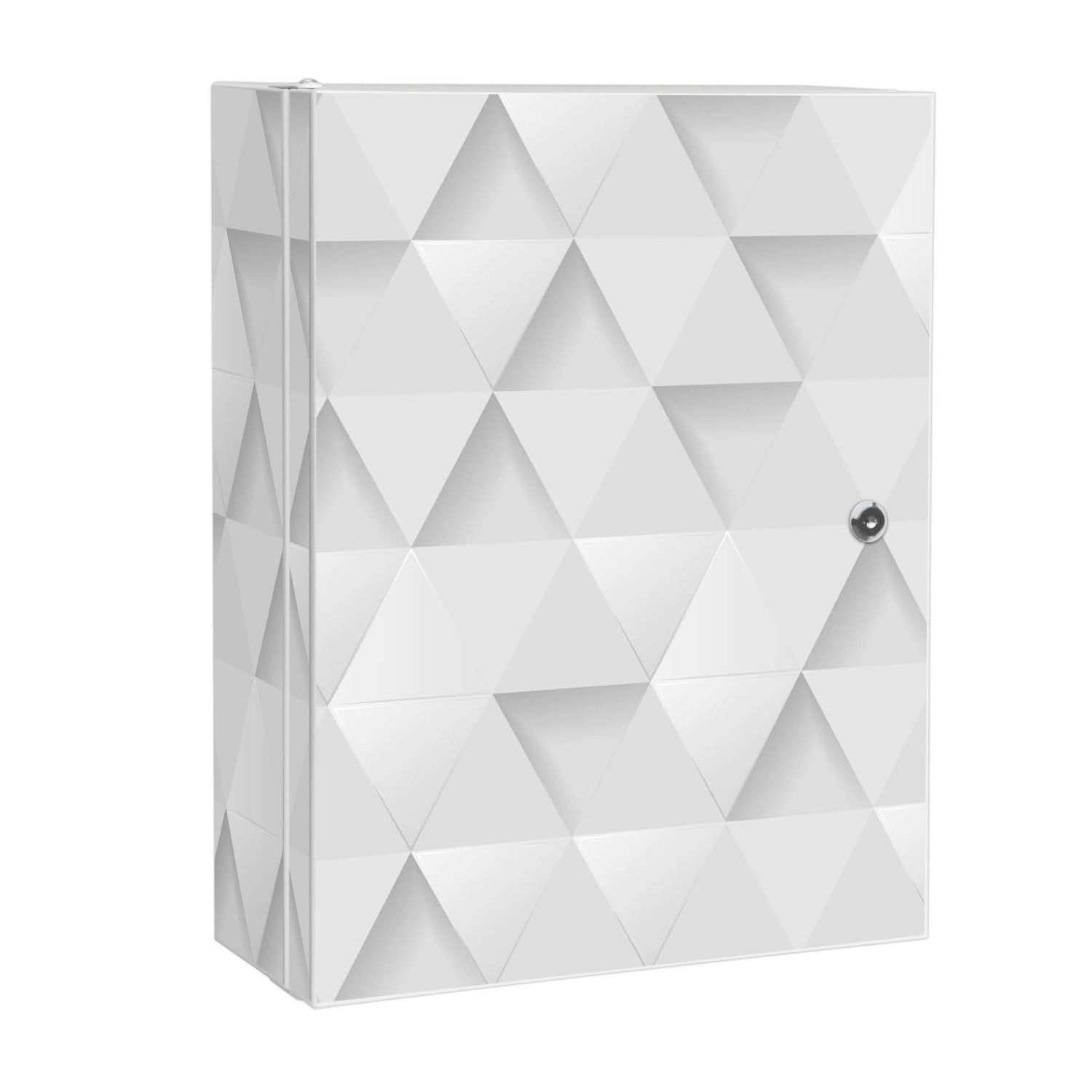 Banjado XXL Medizinschrank Abschliessbar 35x46x15cm Arzneischrank Weiß Aus günstig online kaufen