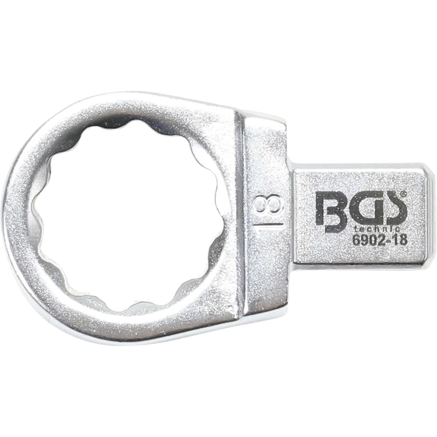 BGS Einsteck Ringschlüssel 18 Mm Aufnahme 9 X 12 Mm 6902 18