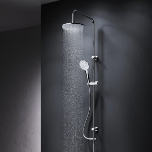 AM.PM Duschsystem Hit mit Regendusche, Duschsäule, Chrom
