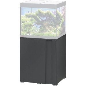 Eheim Aquarium-Unterschrank VivalineLED 150 in Anthrazit mit optionalem Aquarium.