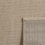 Detailaufnahme: Ayyildiz Kurzflorteppich Loom 4300, beige, 200x290 cm. Strukturierter Kurzflor.