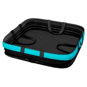 Gardena PopUp Gartenabfallsack, faltbar, 70x56x56 cm, grau. Praktischer Laubsack für Gartenabfälle.