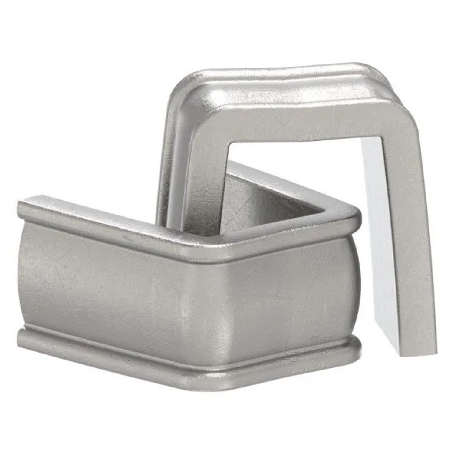 FeNau Bund 1 Stück Material 16x4 mm Innenmaß 16x24 mm Stahl Roh S235JR