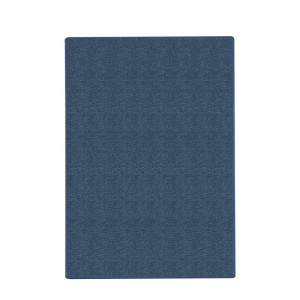 Blauer KARAT Sisal Teppichläufer Sylt, Naturfaser, nach Maß 50x150 cm für Innenbereiche.