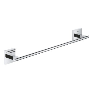 Grohe QuickFix Start Cube Handtuchhalter, Chrom, 450 mm. Badetuchhalter zur Wandmontage.