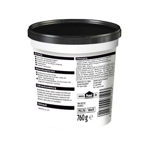 Ponal Holzleim Classic, 760g Flasche, wasserbasierter, transparenter Weißleim für Holz.