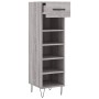vidaXL Schuhschrank Grau Sonoma 30x35x105 cm Holzwerkstoff 829674_5