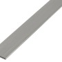 Flaches BA-Profil aus Aluminium, 5x20x1000 mm, naturfarben.