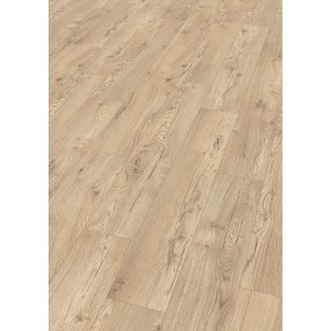 Egger Aqua Laminat EL2855 NatureSense Olchon Eiche sandbeige, Detailansicht des Laminatbodens.