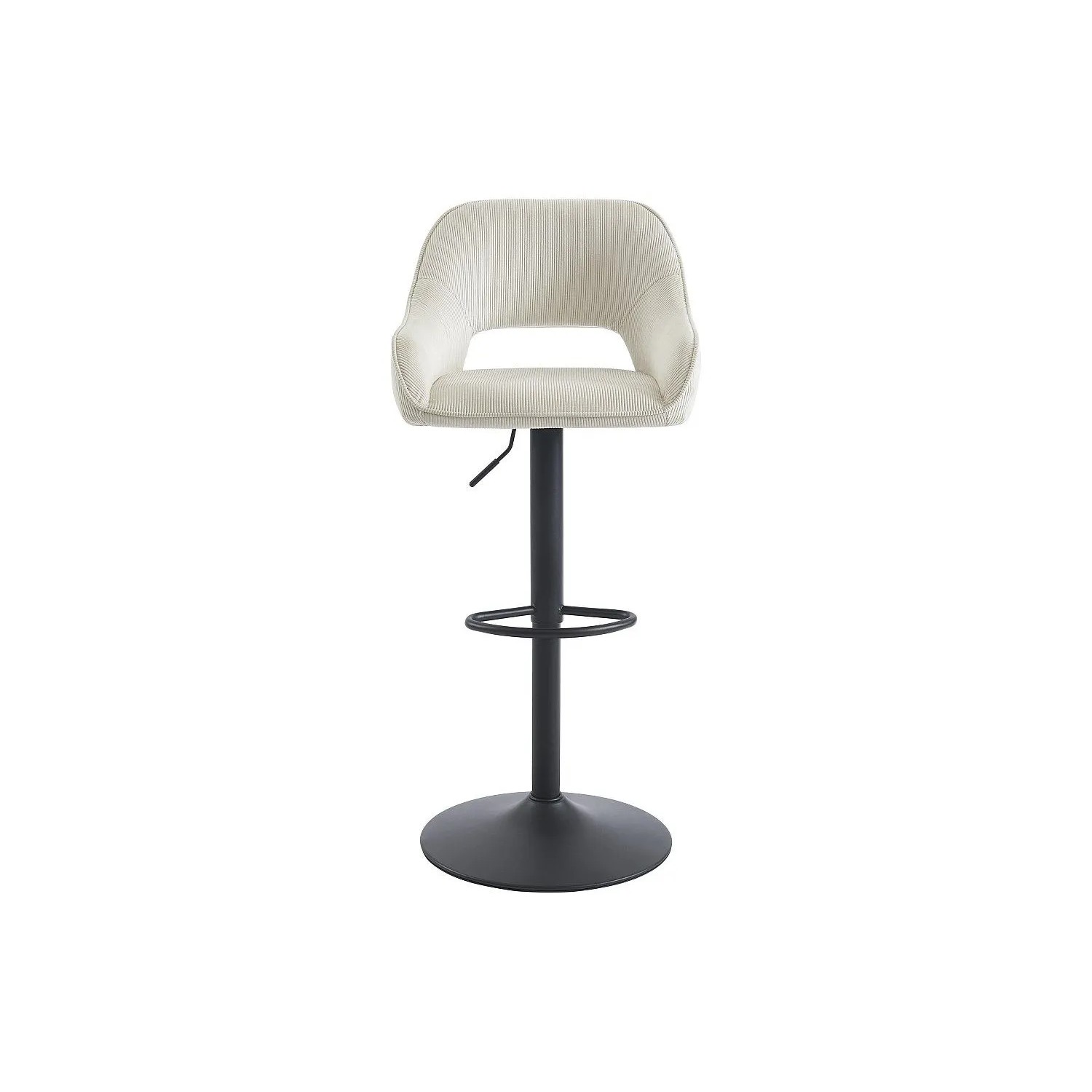 Vente-unique Barhocker Zinea Cremefarben 51 cm