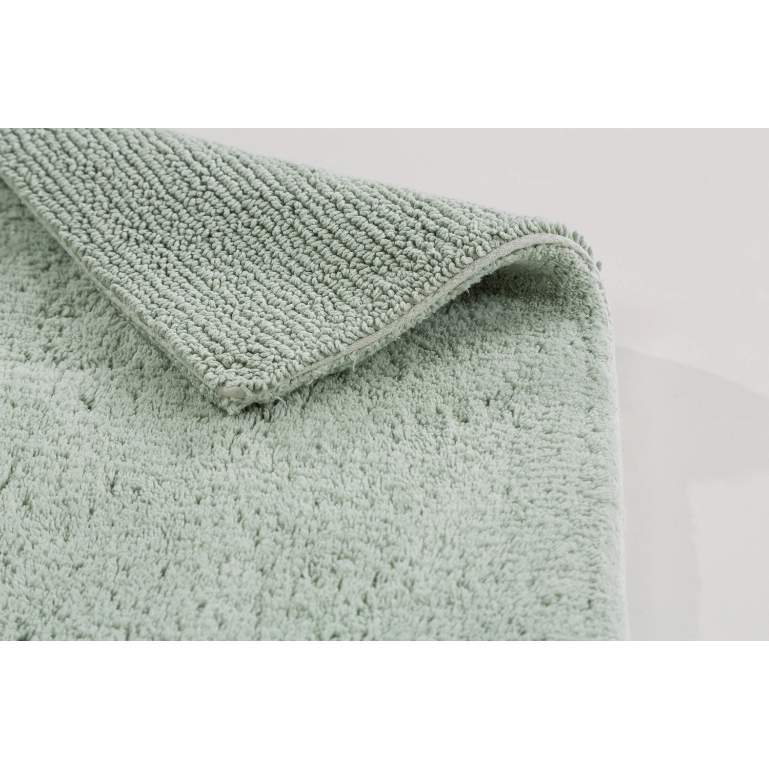 Schöner Wohnen Badteppich Bahamas in Mint, 67x110 cm, weiche Baumwolle, ideal für Badezimmer.