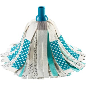 Leifheit Ersatzkopf Power Mop 3 in 1 für Reinigungsgeräte, mit Mikrofaser- und Schrubberstreifen.