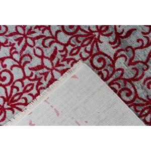 MeGusta Vintage Teppich in Rot mit orientalischem Muster, 120x170 cm.
