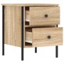 vidaXL Nachttisch Sonoma-Eiche 40x42x50 cm Holzwerkstoff 825985_6