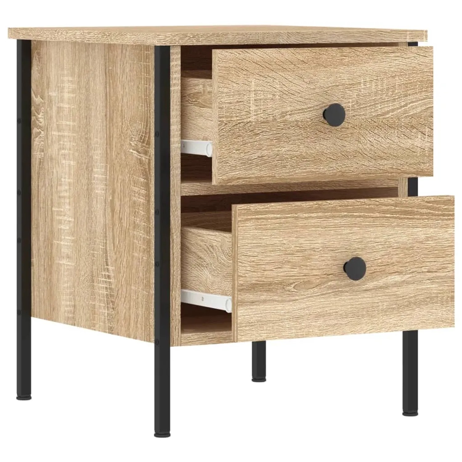 vidaXL Nachttisch Sonoma-Eiche 40x42x50 cm Holzwerkstoff 825985_6