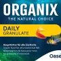 Oase Organix Daily Granulate Fischfutter, 250ml Packung für Zierfische im Aquarium.