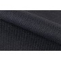 Detailaufnahme des blauen Stoffbezugs vom ebuy24 Becca Esszimmerstuhl.